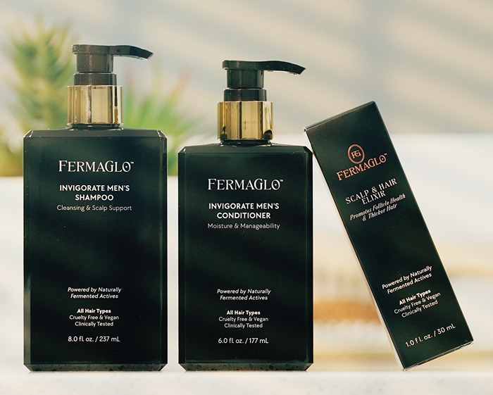 Glo Trio Invigorate Men's Bundle with Elixir